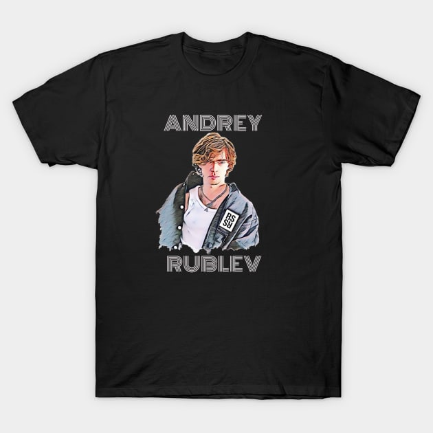 Andrey Rublev T-Shirt by BorodinaAlen